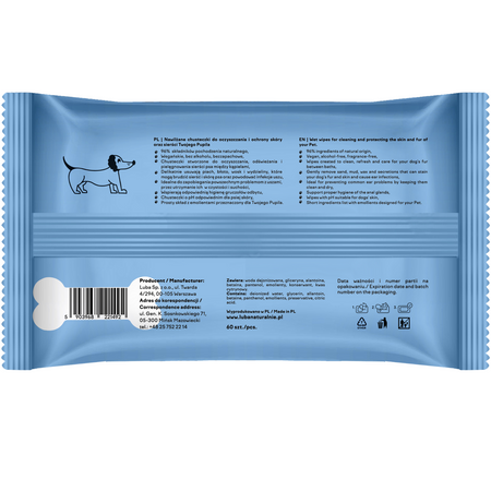 LUBA - WET WIPES FOR DOGS