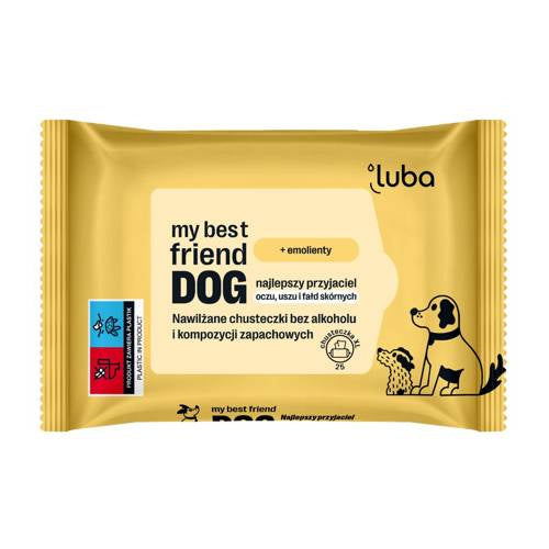 LUBA WET WIPES FOR SENSITIVE AREAS - EYES, EARS, SKIN FOLDS